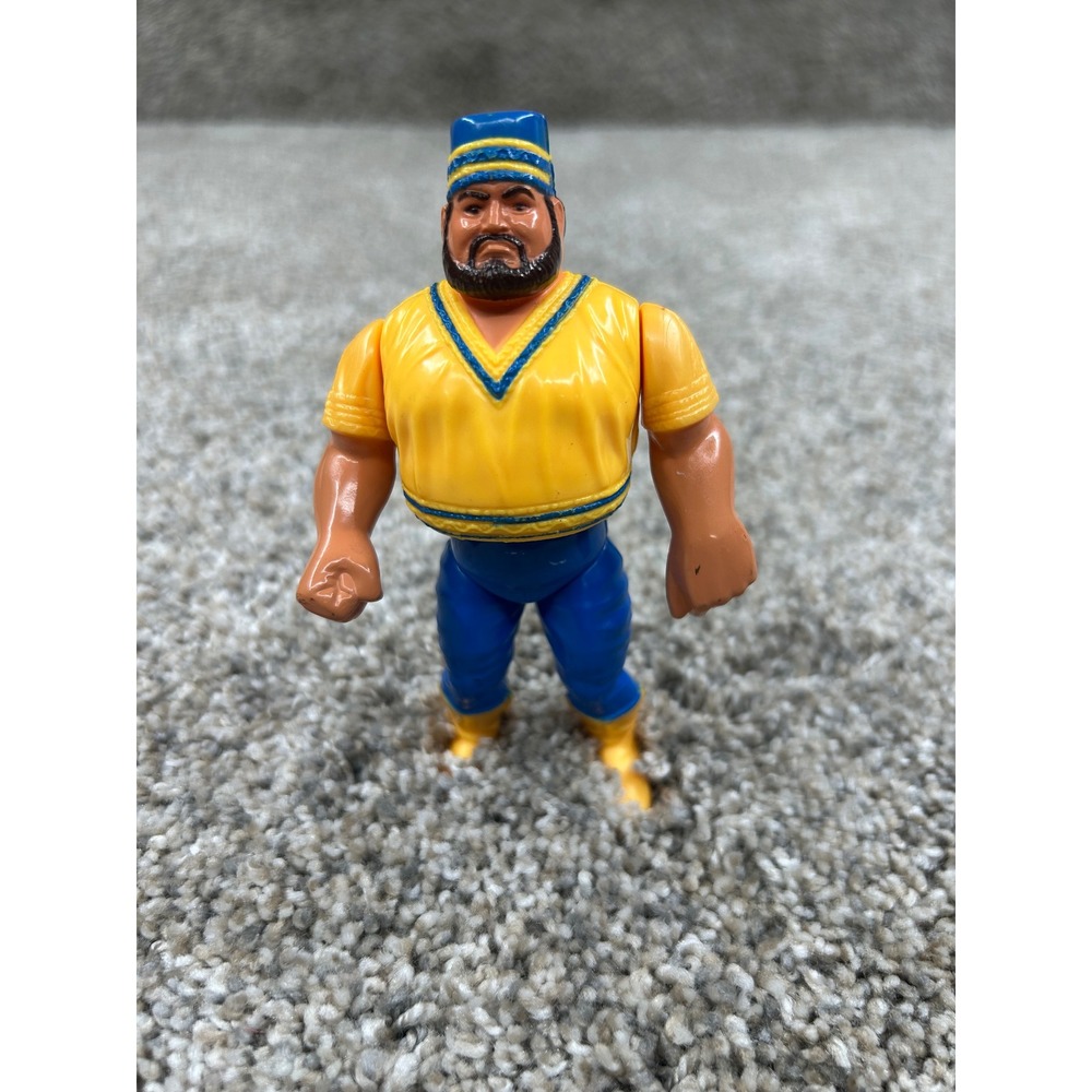 Vintage 1990 WWF Hasbro The Iron Sheik Wrestling Action Figure Titan Sports